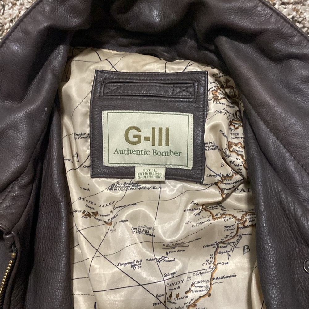 Men’s original g-3 bomber jacket - Picture 2 of 2